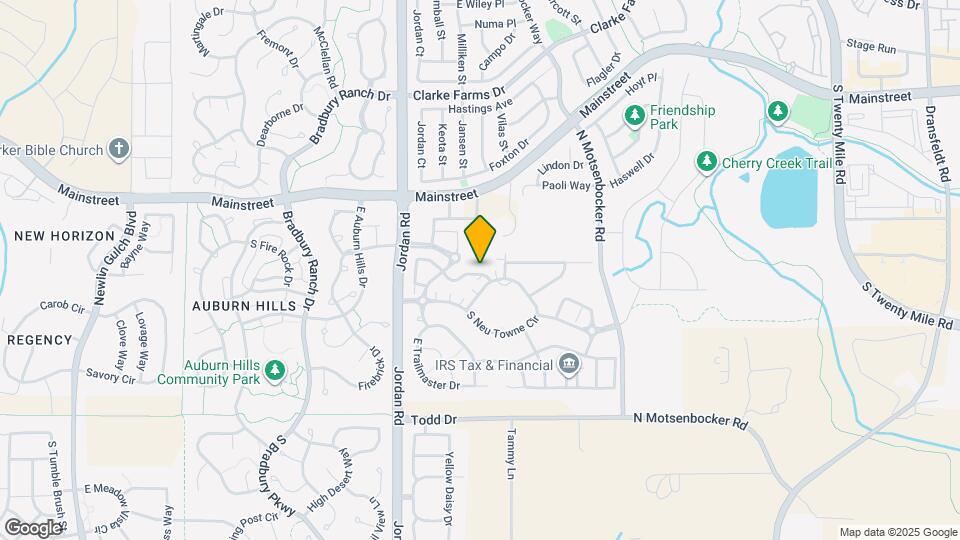 17181 E Cedar Gulch Dr Map and Location Details