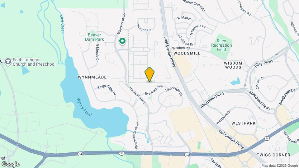 708 Gittings Ave Map and Location Details