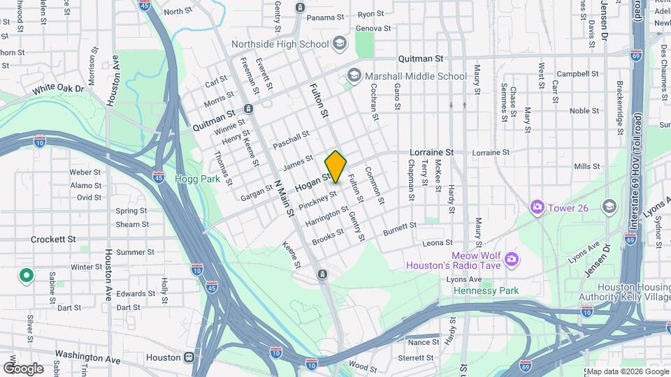 915 Pinckney St Mapa y Detalles de la Ubicación