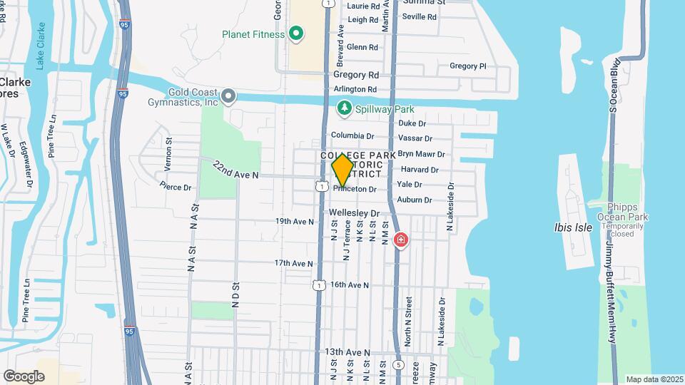 321 Princeton Dr, Unit B1 Map and Location Details