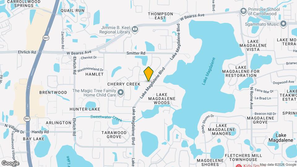 14013 Briardale Ln Map and Location Details