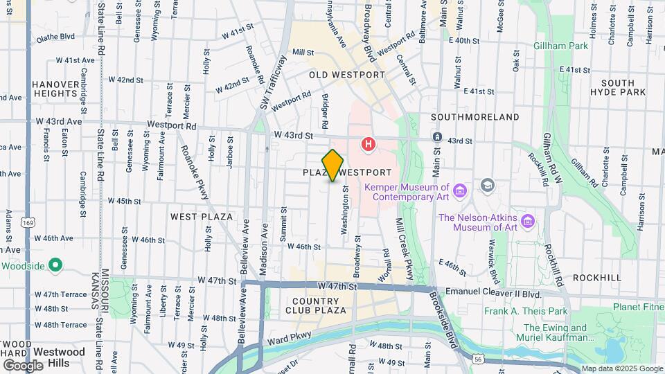 4419 Pennsylvania Ave Map and Location Details