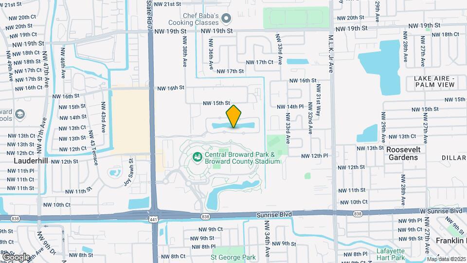 3503 NW 13th St Map and Location Details