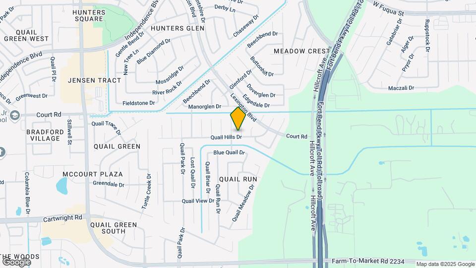 16346 Quail Hunt Dr Map and Location Details