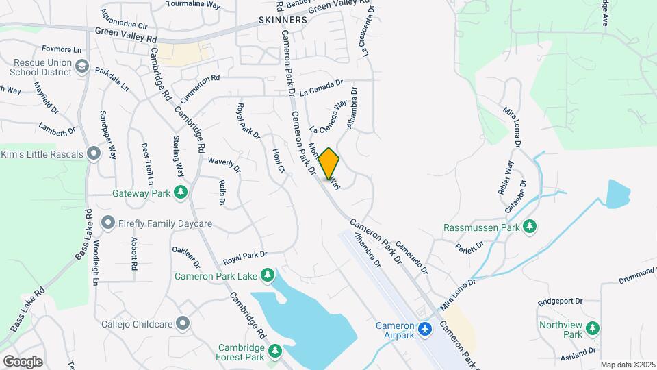 2822 Montebello Way Map and Location Details