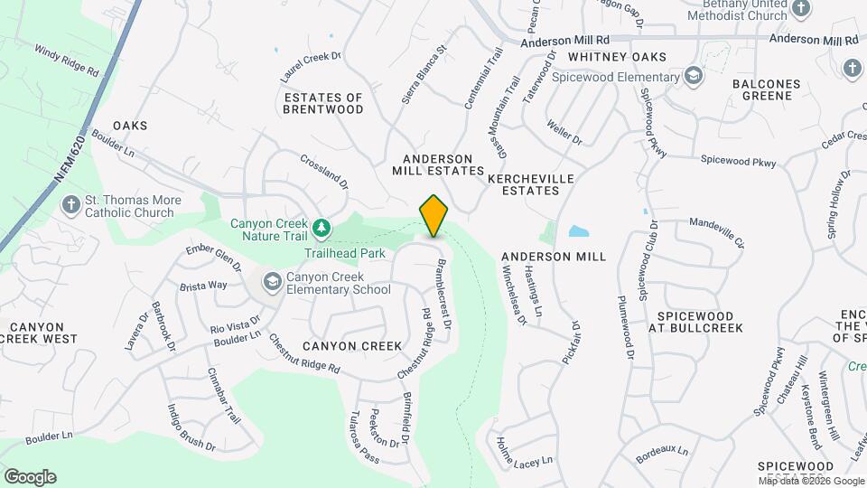 10648 Bramblecrest Dr Map and Location Details