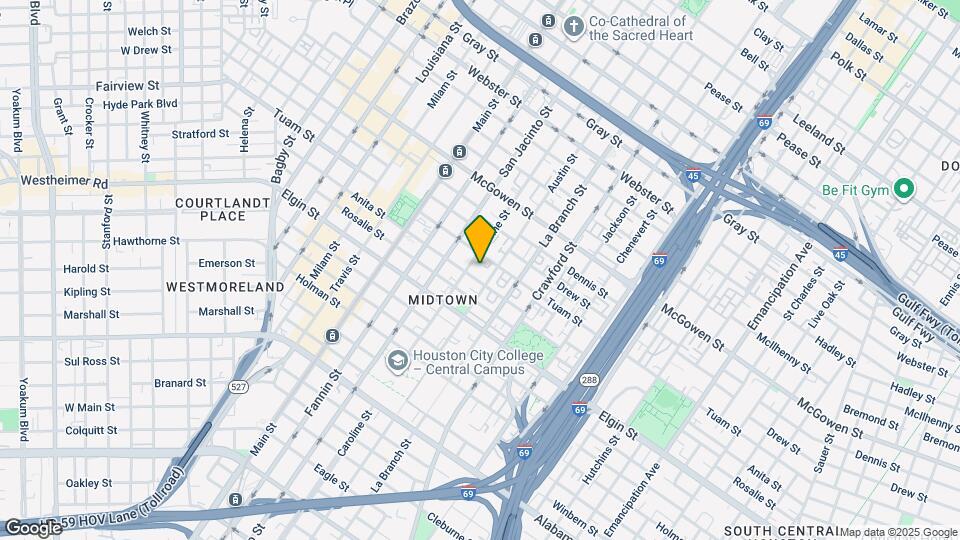 1315 Anita St Map and Location Details