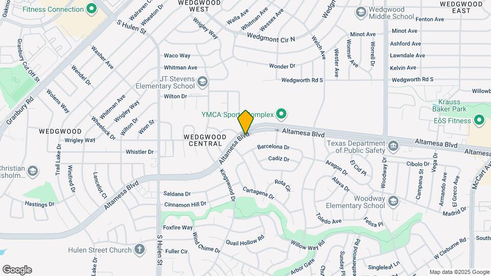 4401 Altamesa Blvd Map and Location Details