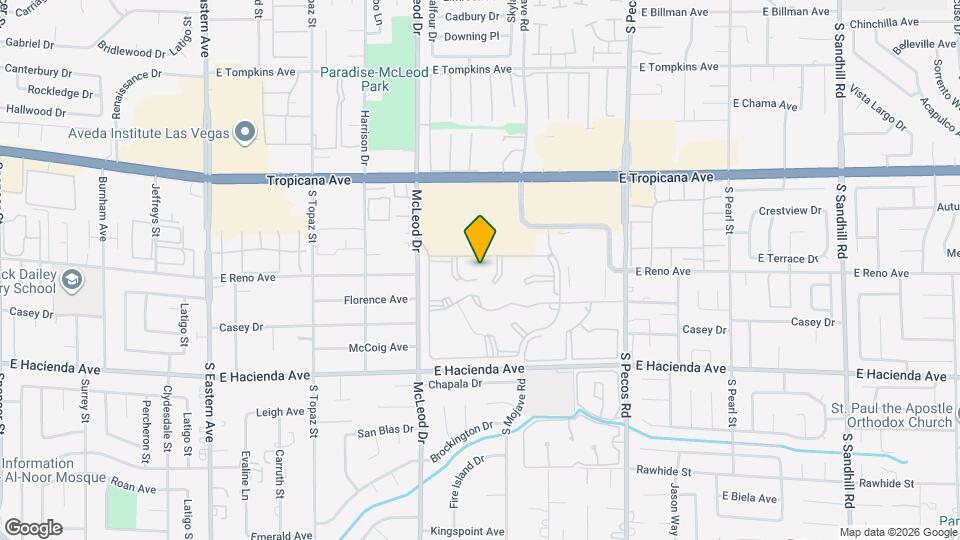 3119 Key Largo Dr Map and Location Details