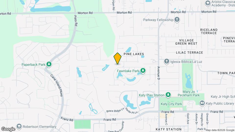 6216 N Fawnlake Dr Map and Location Details