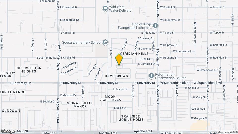 11248 E Camino St Mapa y Detalles de la Ubicación