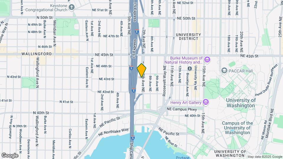4247 7th Ave NE Mapa y Detalles de la Ubicación