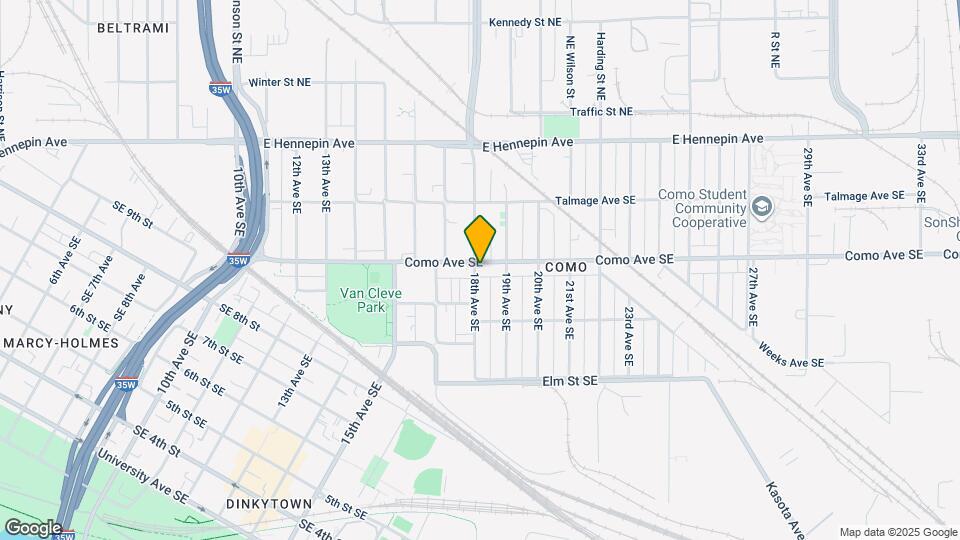 1800 Como Ave SE Mapa y Detalles de la Ubicación