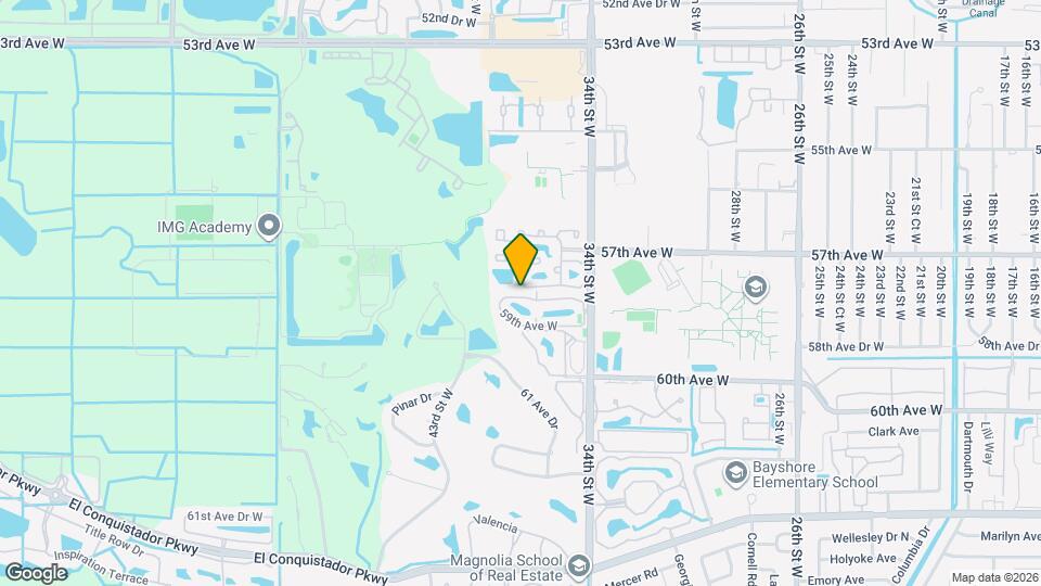 3782 59th Ave W, Unit Mirror Lake Map and Location Details