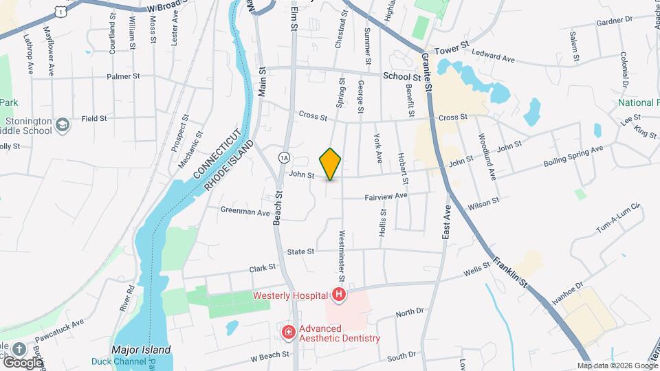 2A Beacon St, Unit Apt A Map and Location Details