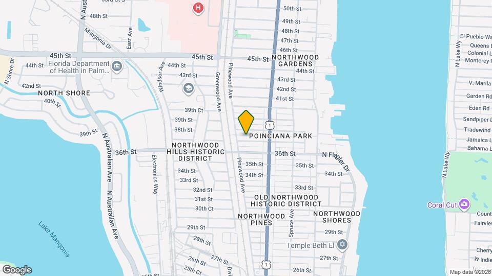 701 37th St Map and Location Details