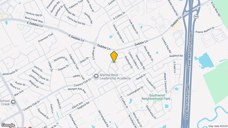 8406 Beachplum Way Map and Location Details