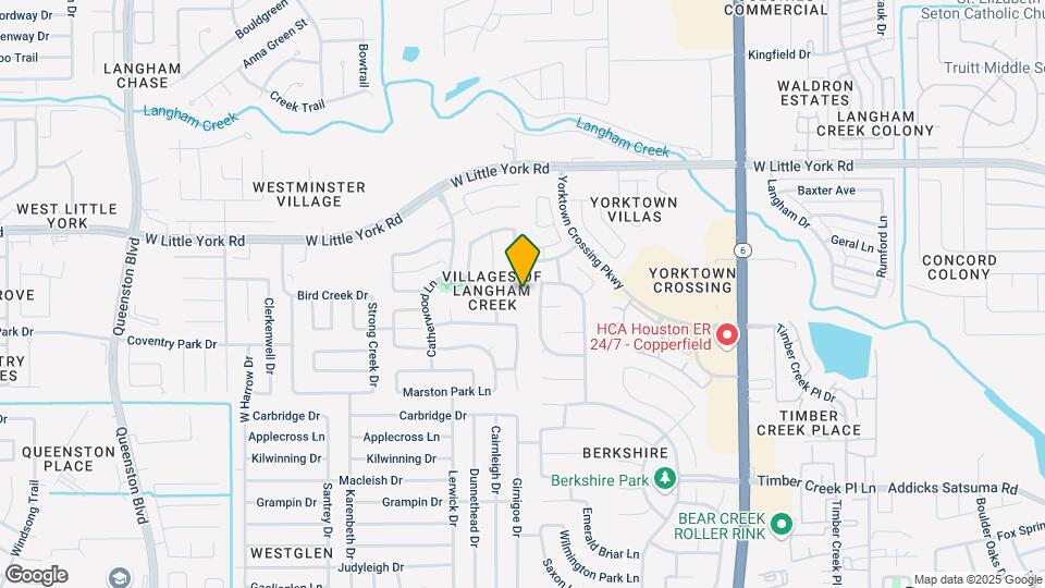 5934 Heathmoor Ln Map and Location Details
