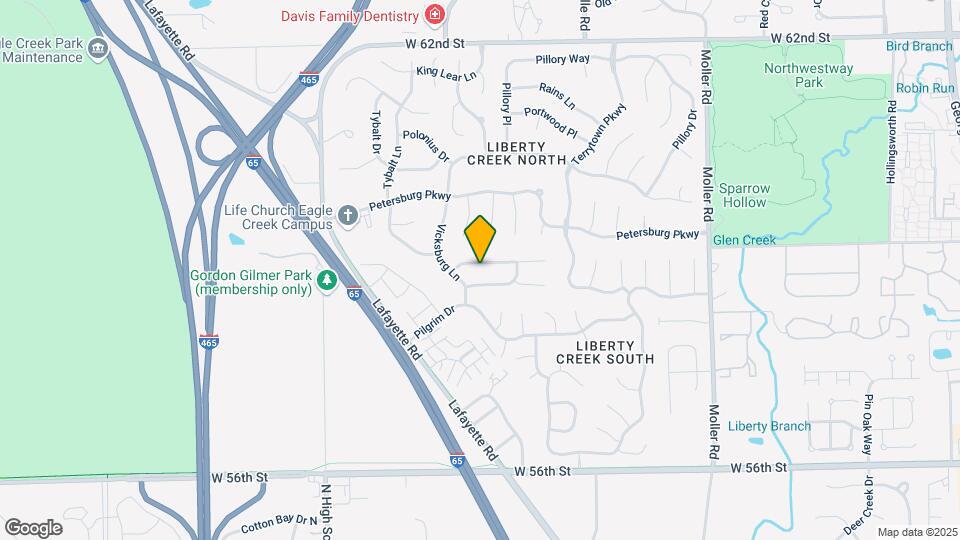 5901 Blackley Ln Map and Location Details