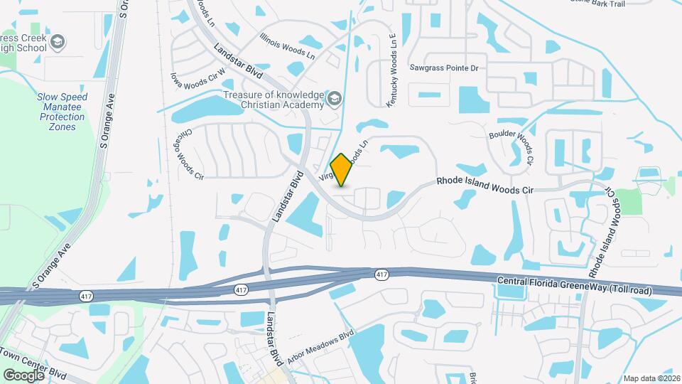 489 Las Cortes Ln Map and Location Details