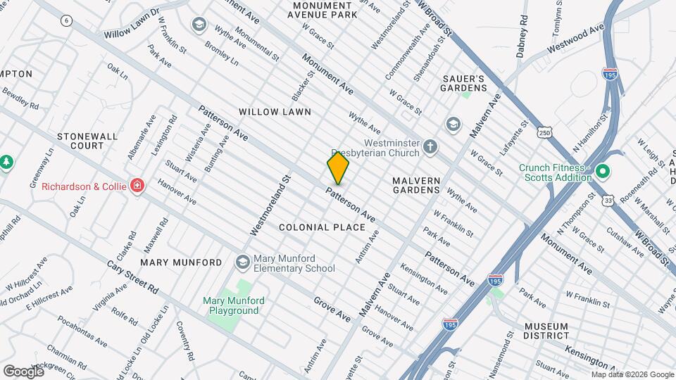 4404 Patterson Ave Map and Location Details