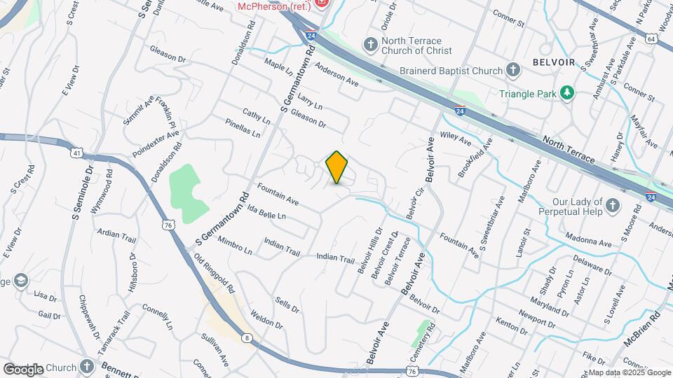 10 Fountain Cir Map and Location Details