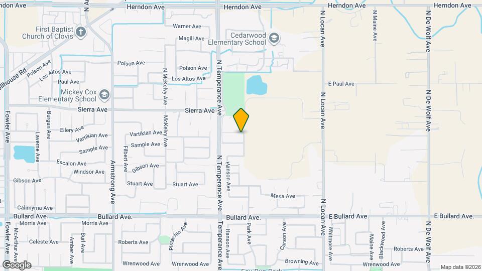 2688 Vartikian Ave Map and Location Details