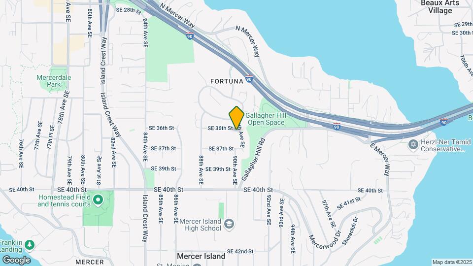 3605 90th Ave SE Map and Location Details