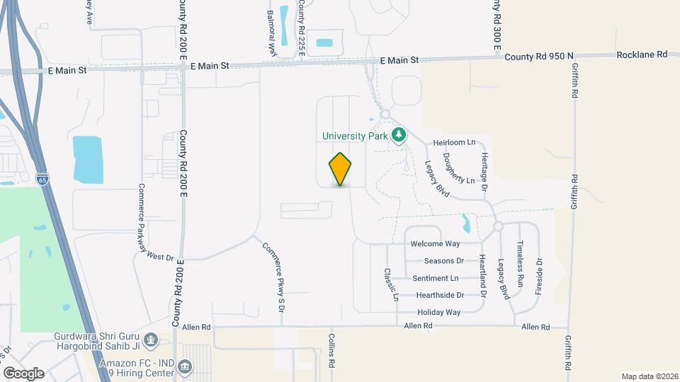 2637 Spurlock Ln Map and Location Details