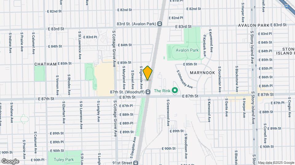 949-953 E 86th St Map and Location Details