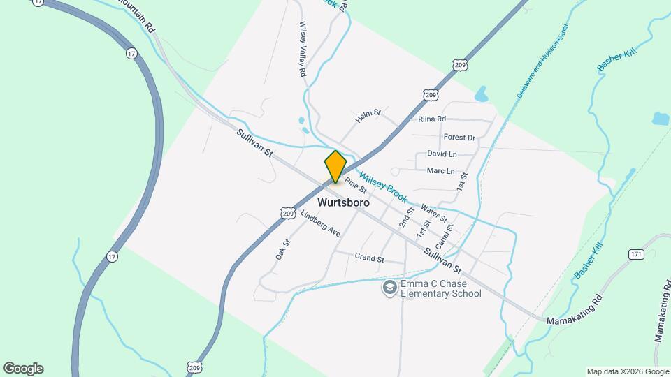 Horizons At Wurtsboro Mapa y Detalles de la Ubicación