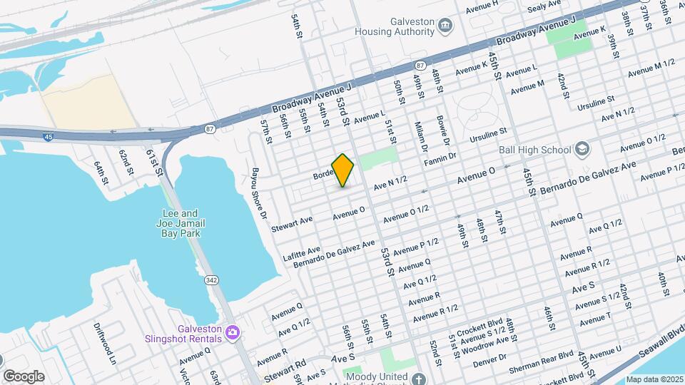 5407 Menard Ave Map and Location Details