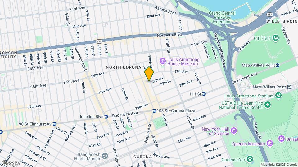 37-22 104th St Map and Location Details