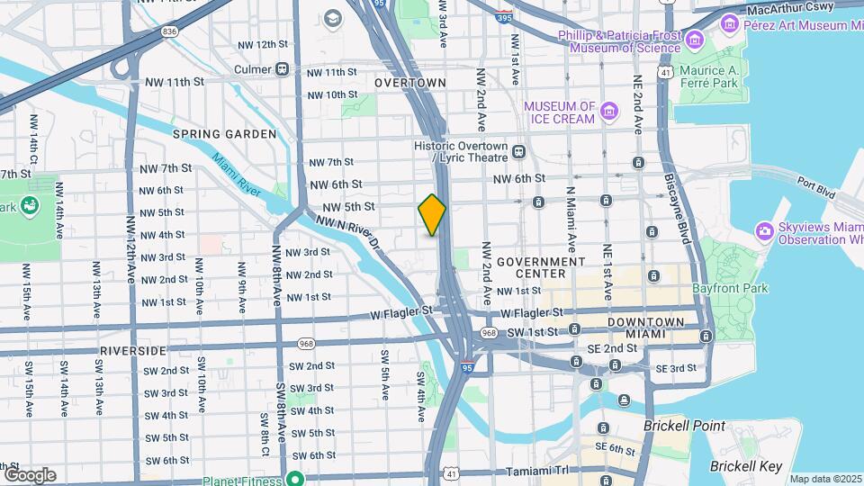 345 NW 3rd St Map and Location Details
