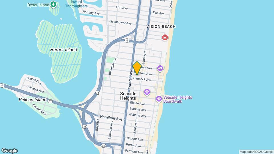 116 Hancock Ave Map and Location Details