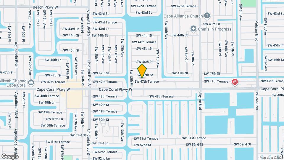 1137 SW 47th Terrace Map and Location Details