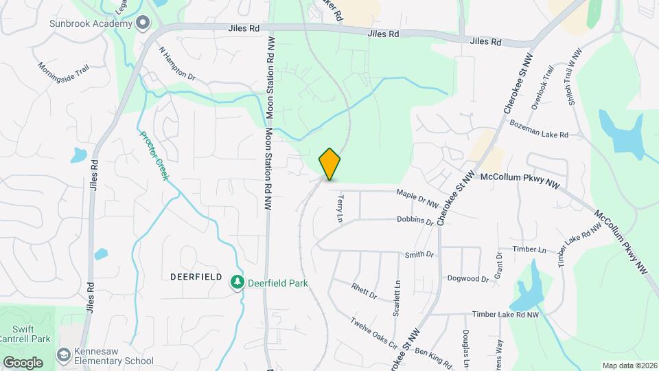 3020 Maple Dr NW Map and Location Details
