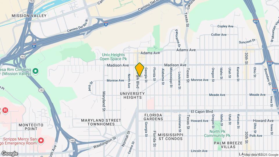 4505 Park Blvd Mapa y Detalles de la Ubicación