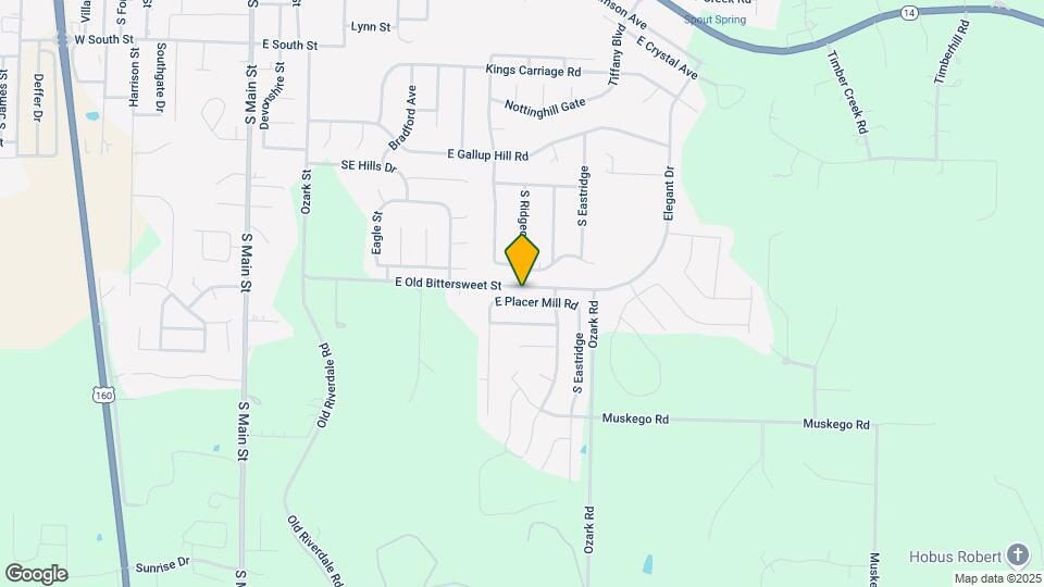 709 E Placer Mill Rd Mapa y Detalles de la Ubicación