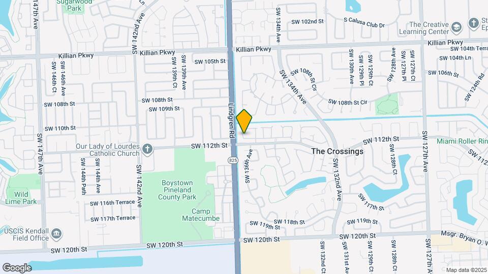 13535 SW 111th Terrace Map and Location Details