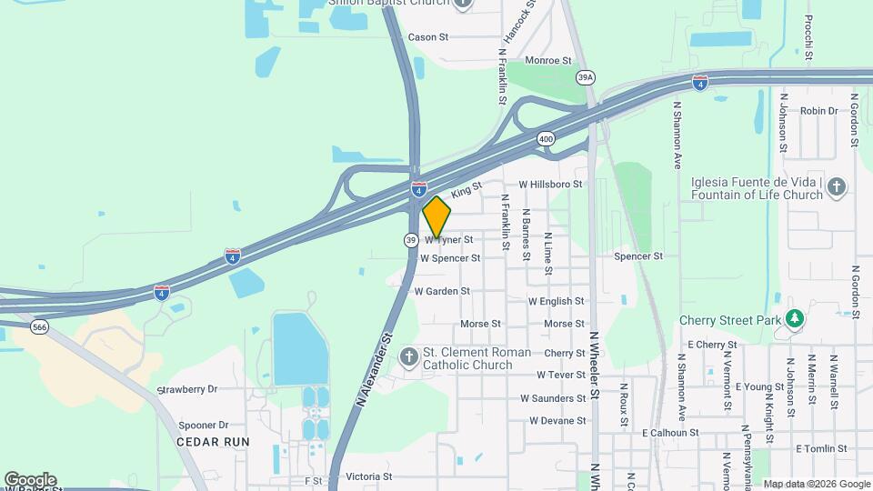 1101 W Tyner St Map and Location Details