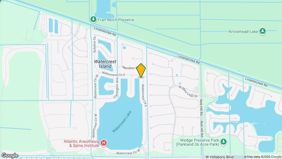 9065 Watercrest Cir E Map and Location Details