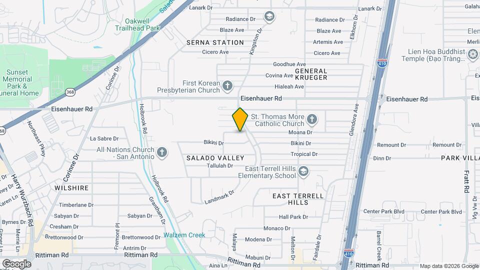 4130 Moana Dr Map and Location Details