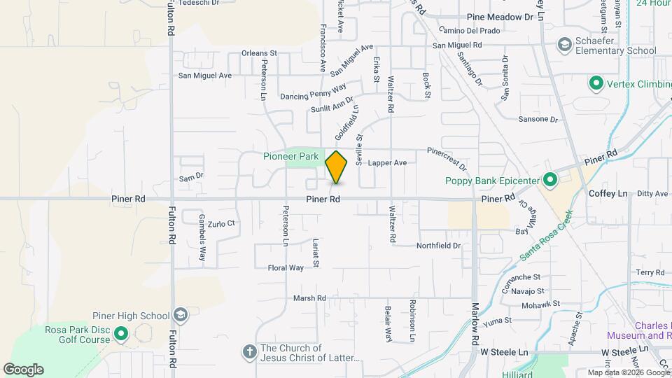 Pioneer Apartments Map and Location Details