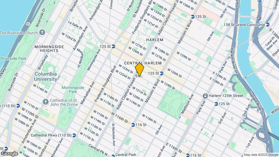 162 W 123rd St Map and Location Details