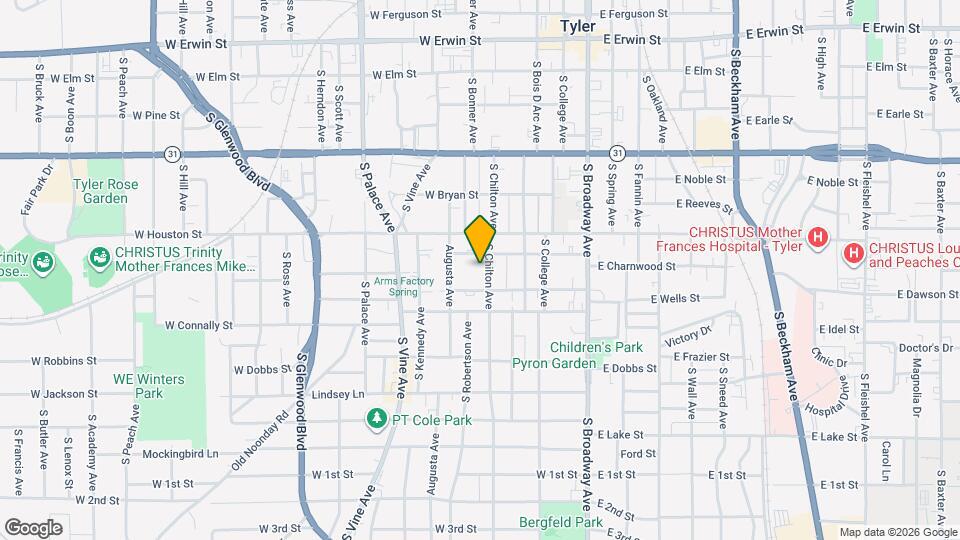 637 S Chilton Ave, Unit 637 Chilton Apt B Mapa y Detalles de la Ubicación