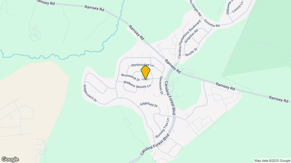 307 Brunswick Dr Map and Location Details