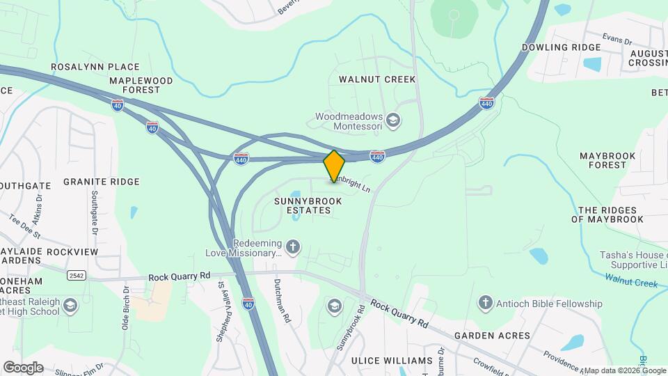 3537 Eastern Branch Road Map and Location Details