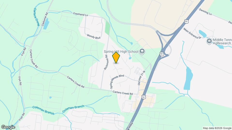 2824 Canary Ct Map and Location Details