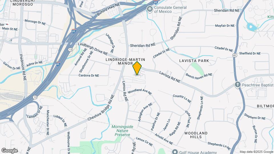 2253 Lavista Ct NE Map and Location Details